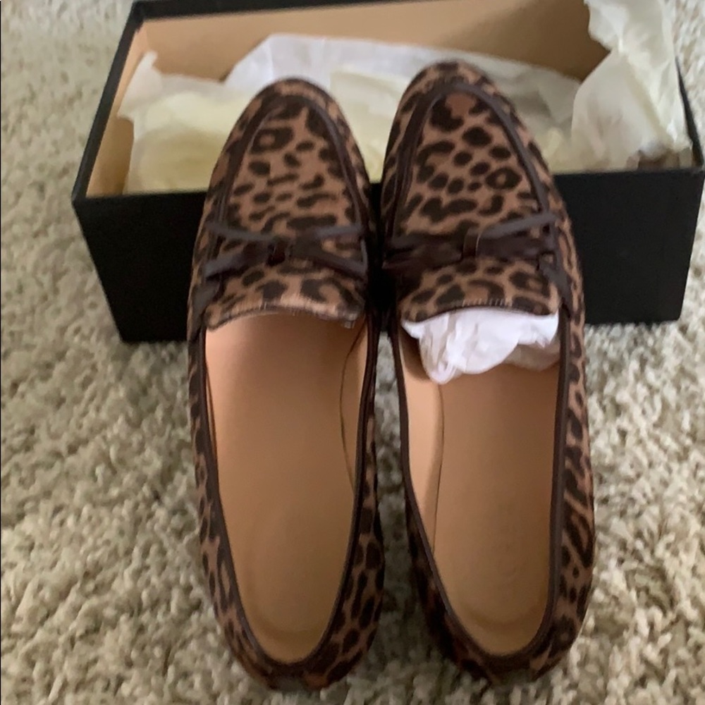 Stunning crocodile calf hair shoes